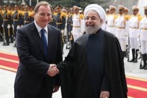 İsveç Başbakanı Tahranda