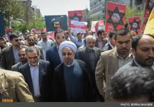 Ruhani: “İran halkının baskı ve yaptırımdan korktuğunu sanmayın”