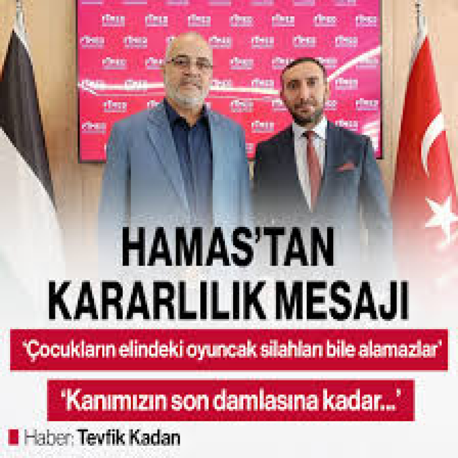 HAMAS Siyasi Büro Üyesi Dr. Kemal Ebu Avn: Gazze’de çocukların oyuncak silahını bile alamazlar