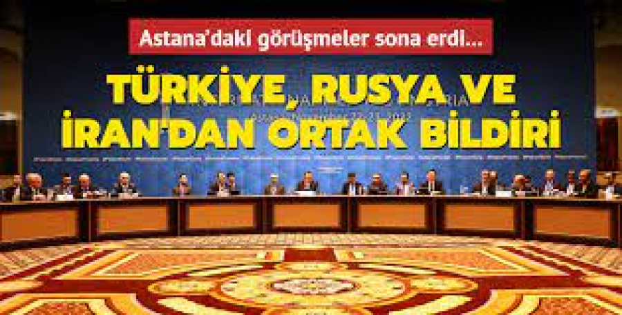 Astana Üçlüsünden Ortak Bildiri