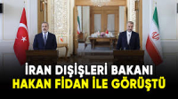 Hakan Fidan İran Dışişleri Bakanı ile Görüştü
