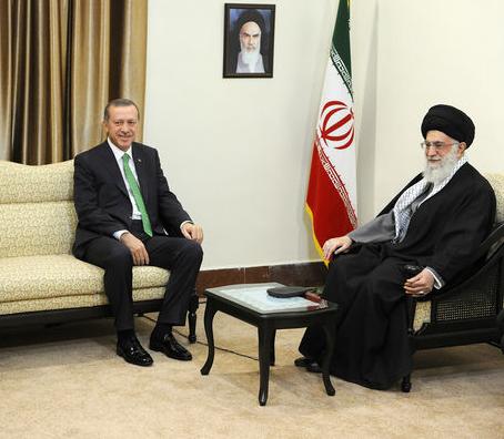 رہبر معظم سے ترکی کے وزیر اعظم اردوغان اور اس کے ہمراہ وفد کی ملاقات