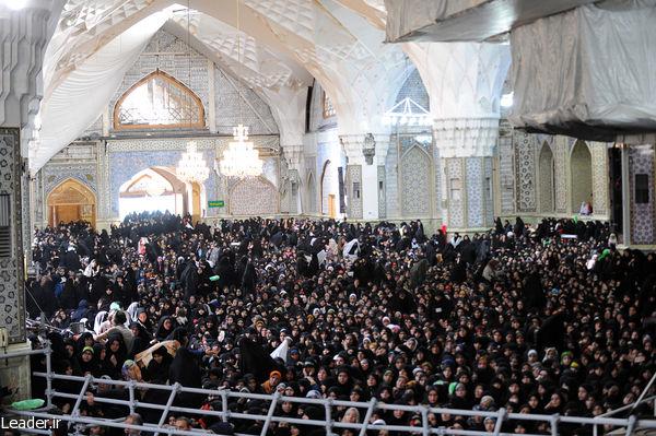 رہبر معظم کا نئےہجری شمسی سال 1393 کے موقع پر مشہد مقدس میں عوام سے خطاب