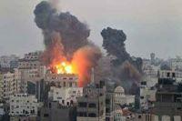 غزہ پر اسرائیلی بمباری، ایک سو ساٹھ شہید