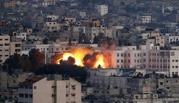 غزہ پر صہیونی فوج کے وحشیانہ حملے، شہدا کی تعداد 510