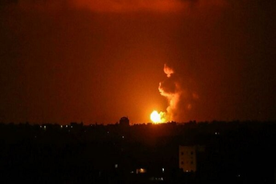 جنگ بندی کے با وجود غزہ پر اسرائیلی فوج کی بمباری