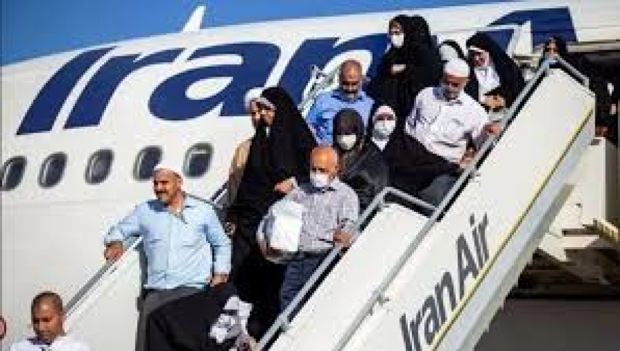 16 ہزار ایرانی حجاج کرام کی وطن واپسی