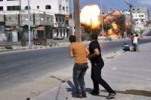 غزہ پر صہیونی جارحیت، دسیوں شہید