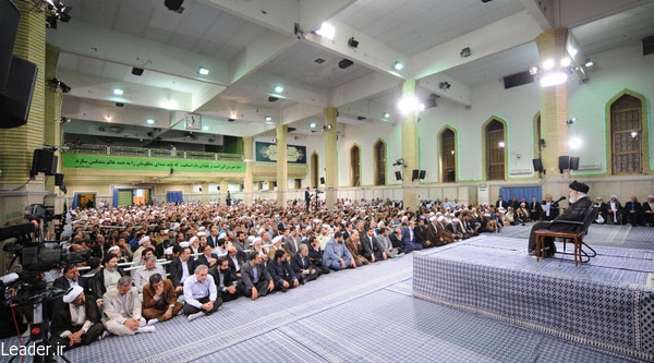 رہبر انقلاب اسلامی سے ادارہ حج و زیارت کے اراکین کی ملاقات