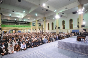 رہبر انقلاب اسلامی سے ادارہ حج و زیارت کے اراکین کی ملاقات