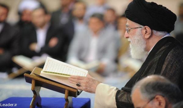 رہبر معظم کی موجودگی میں رمضان المبارک کے پہلے دن محفل انس با قرآن کا انعقاد