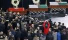 کینیڈا؛ مسجد «کیوبک» کے شہدا کی تشیع جنازہ میں ہزاروں افراد کی شرکت