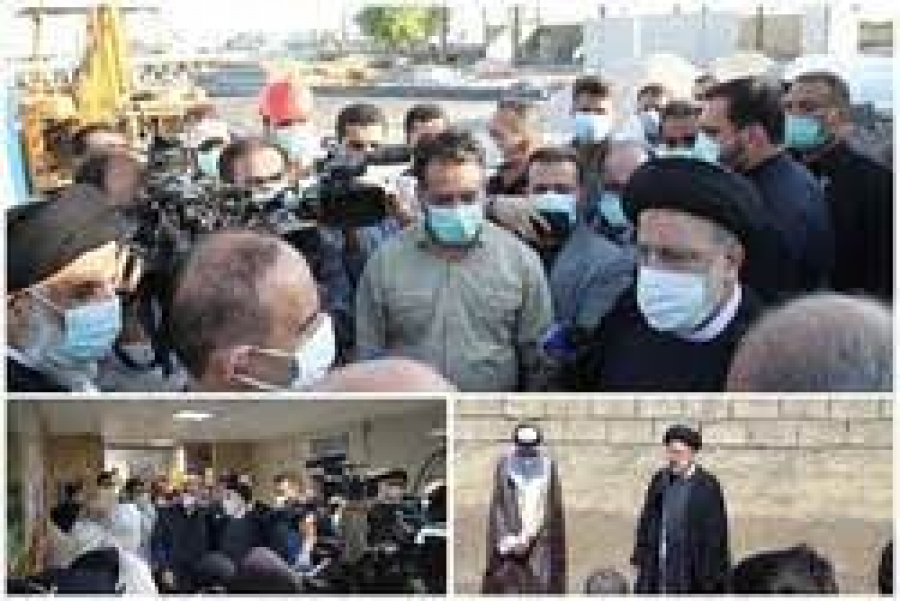 صدر رئیسی کا پہلا صوبائی دورہ/صوبہ خوزستان کے اہم مسائل کا قریب سے جائزہ
