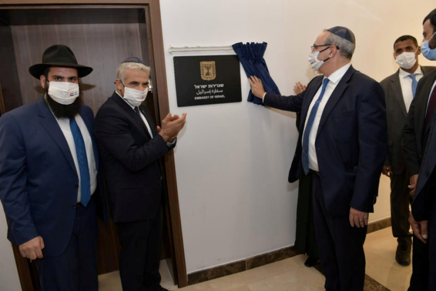 اسرائیل نے خلیج میں اپنا پہلا سفارت خانہ ابوظبی میں کھول لیا