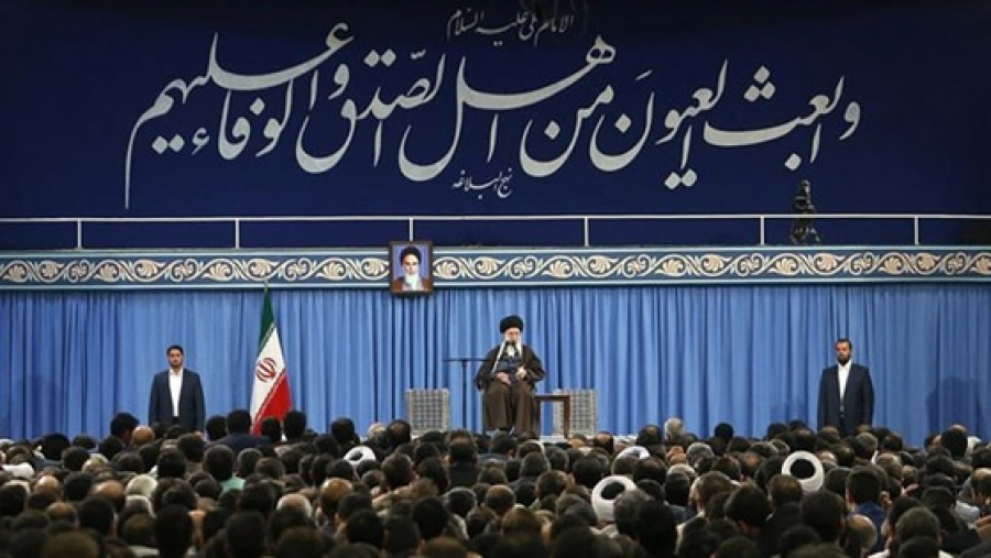 محکمہ انٹیلجنس کے وزیر اور کارکنوں سے رہبر انقلاب اسلامی کا خطاب