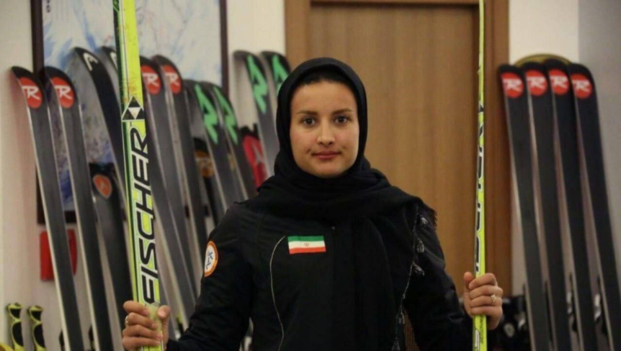 خاتون ایرانی سکی کھیلاڑی نے عالمی مقابلوں میں تاریخ رقم کرلی