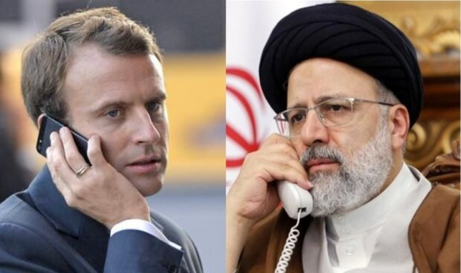 فرانسیسی صدر کی ایرانی صدر سے ٹیلیفون پر گفتگو/ یورپی ممالک کو اپنے وعدوں پر عمل کرنا چاہیے
