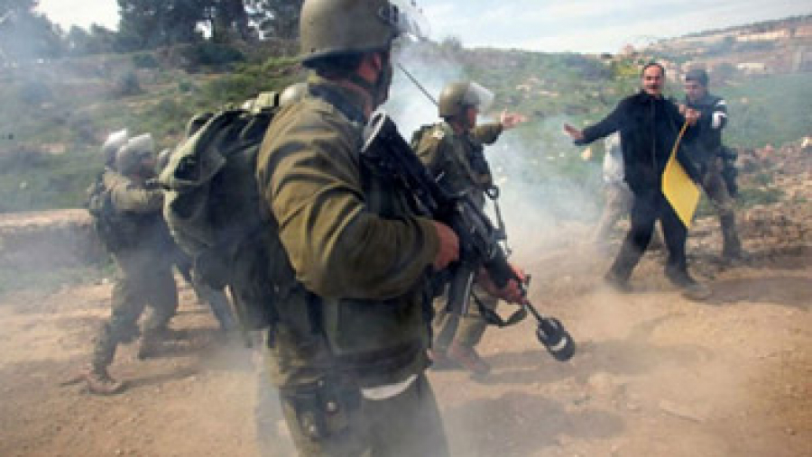 بیت المقدس کی حمایت میں غزہ میں مظاہرہ، صیہونی فوج کی جارحیت میں متعدد فلسطینی زخمی