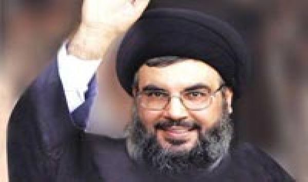 احتجاج میں سید حسن نصراللہ کی شرکت