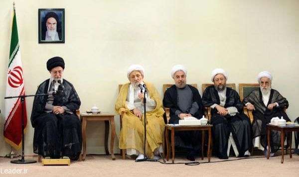 رہبر معظم سے خبرگان کونسل کے سربراہ اور ارکان کی ملاقات
