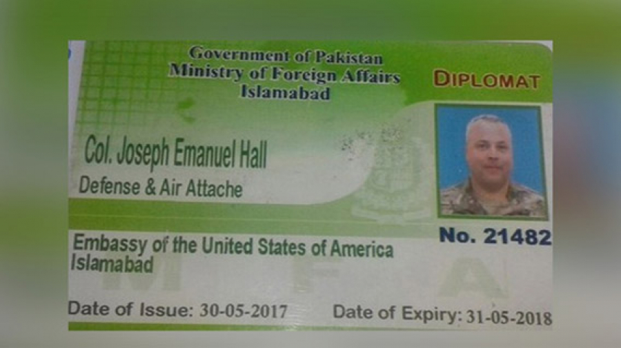 امریکی سفارتکارکی پاکستان سے فرار کی کوشش ناکام