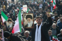 انقلاب اسلامی ایران کی پر سالگرہ عوام کا جوش و خروش
