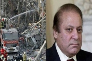 وزیراعظم پاکستان کا تہران عمارت آتشزدگی پراظہار افسوس