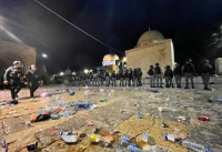 قابض آباد کاروں کا ایک بار پھر مسجد اقصیٰ پر حملہ