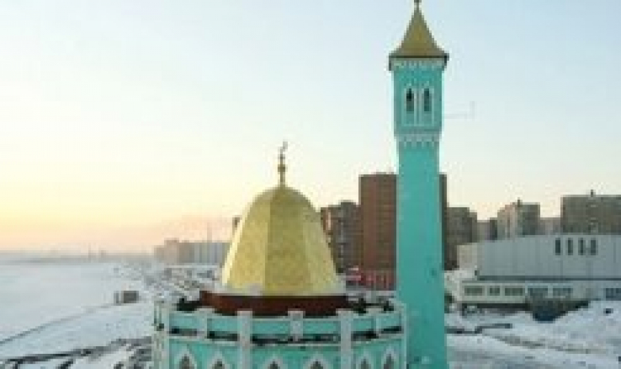 مسجد نورد کمال ( دنیا کے شمال بعید کی مسجد ) نوریلسک شھر ، روس