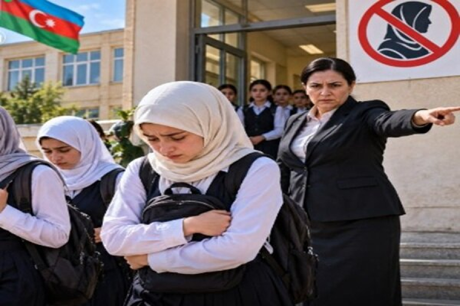 آذربائیجان کے اسکولوں میں حجاب پر پابندی؛ طالبات کے احتجاج میں شدت